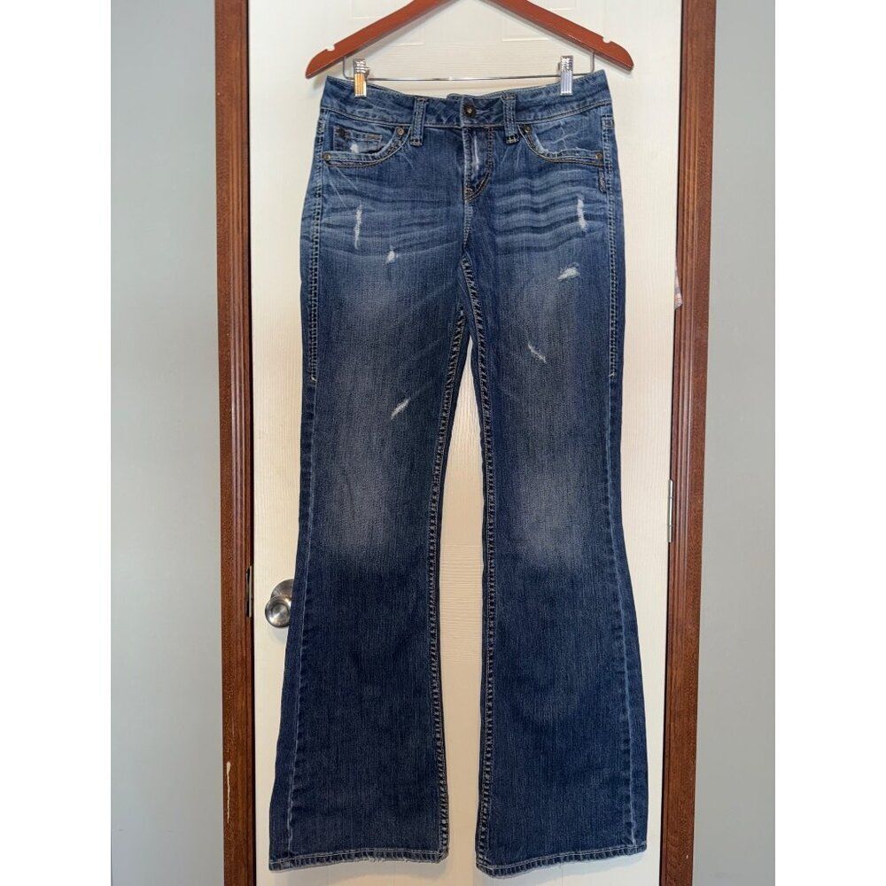 Silver Jeans Lola Mid Rise Boot Cut Jeans Size 29 X 33 inseam